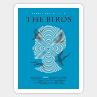 Alfred Hitchcock's The Birds Sticker